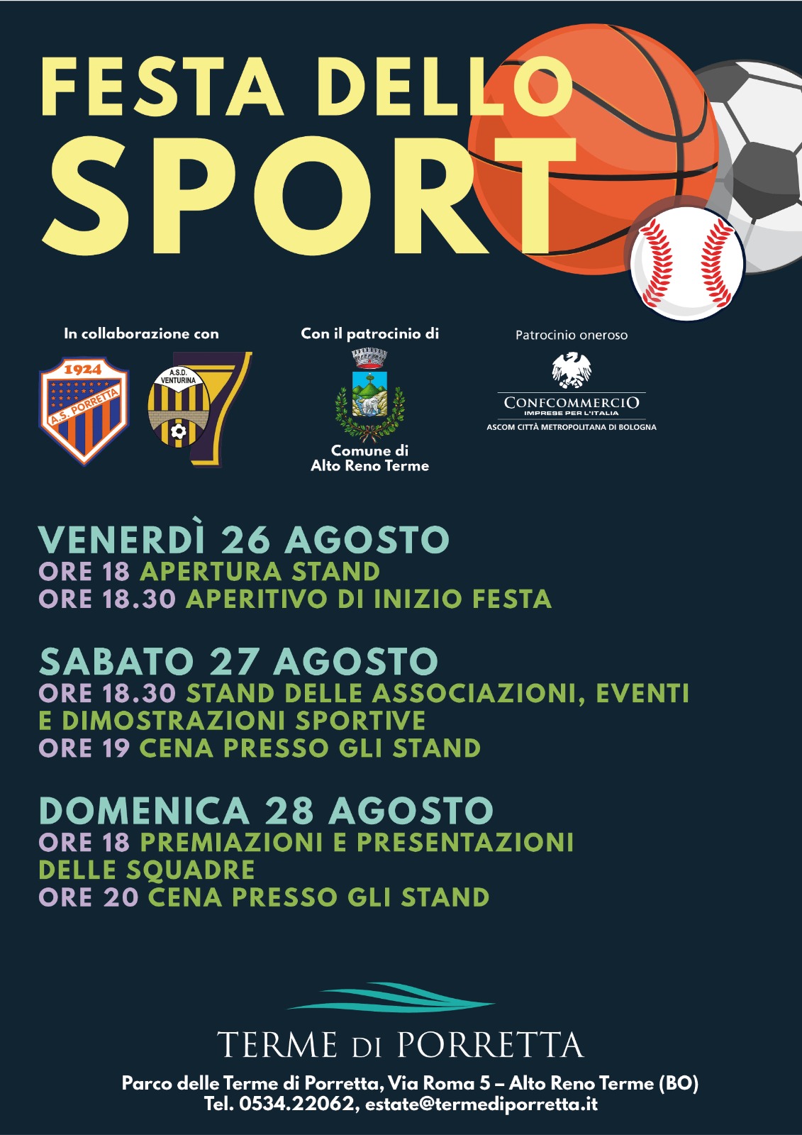 Terme di Porretta   Festa dello Sport 1