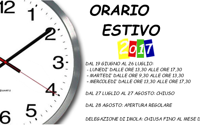 ORARIOestivo