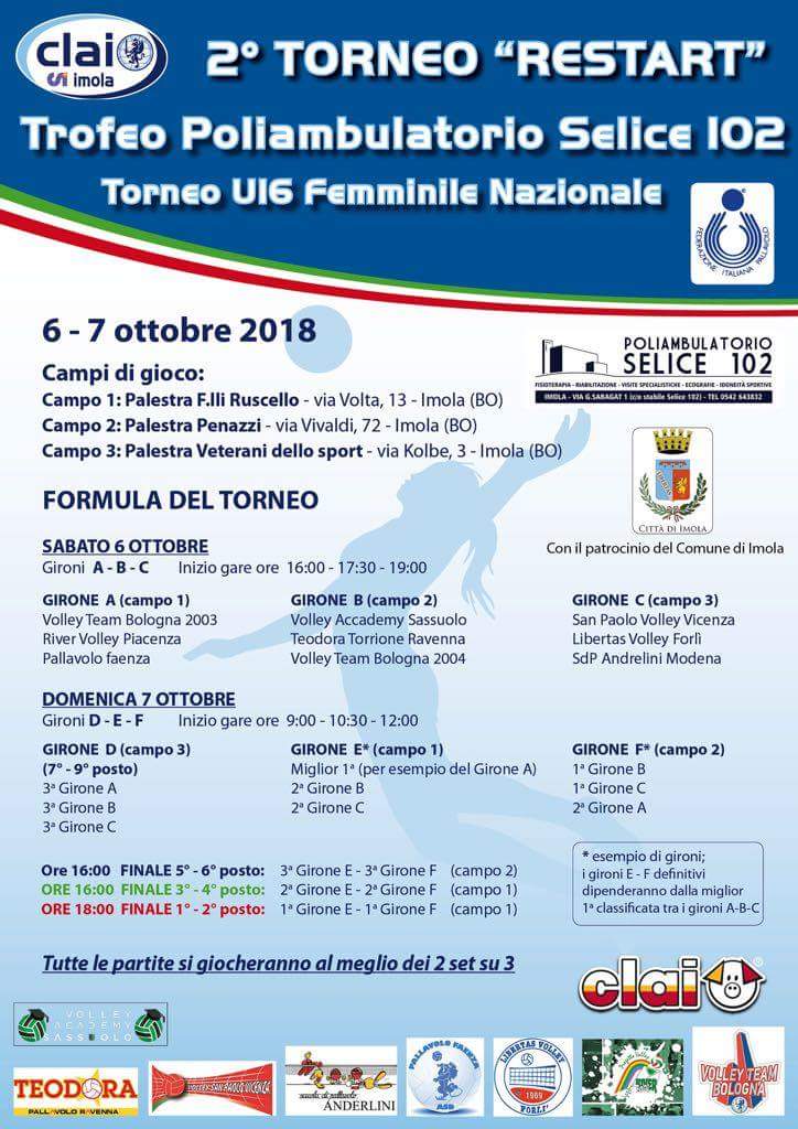 locandina torneo Restart